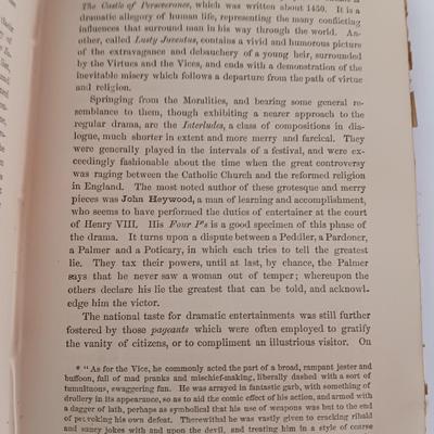 Old Antique books - 1882 Thirty years' War - 1878 English Literature -Mark Twain - Steel Square