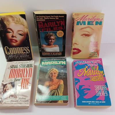 Marilyn Monroe softback books - Collectible Paperbacks