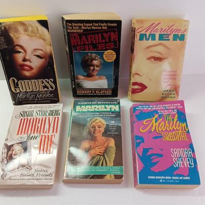 Marilyn Monroe softback books - Collectible Paperbacks