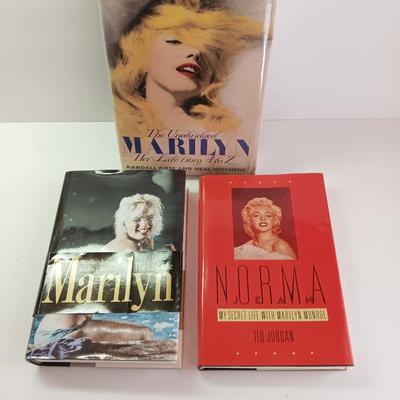 Hardback books on Marilyn Monroe - Collectible hard cover books
