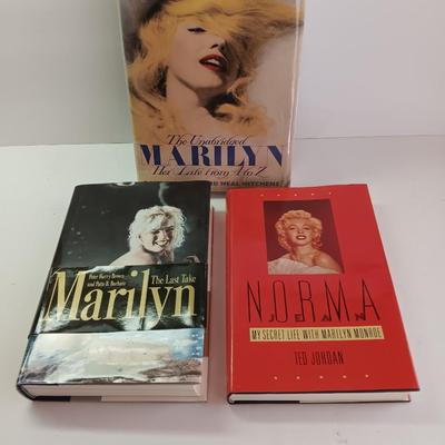 Hardback books on Marilyn Monroe - Collectible hard cover books
