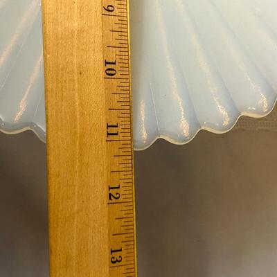 Murano Yalos Casa Opalescent Footed Cake Stand - Gift - Baker - Deco - Vintage