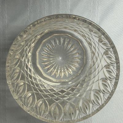 WATERFORD CRYSTAL GRANT LARGE 10" CENTERPIECE BOWL