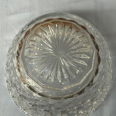 WATERFORD CRYSTAL GRANT LARGE 10" CENTERPIECE BOWL