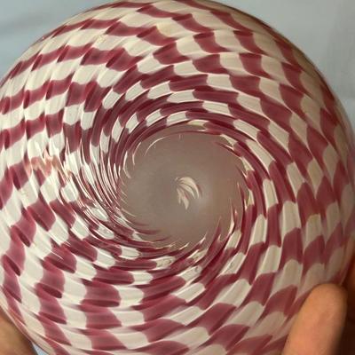 Studio Artisans Hand Blown Art Glass Vase