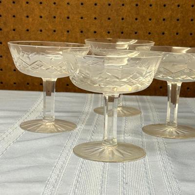 Waterford Crystal Champagne Glass set of 4