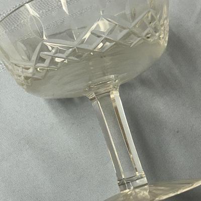 Waterford Crystal Champagne Glass set of 4