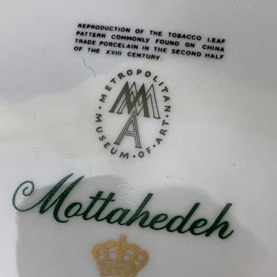 Mottahedeh 8.5â€ Scalloped Hand Painted Dish