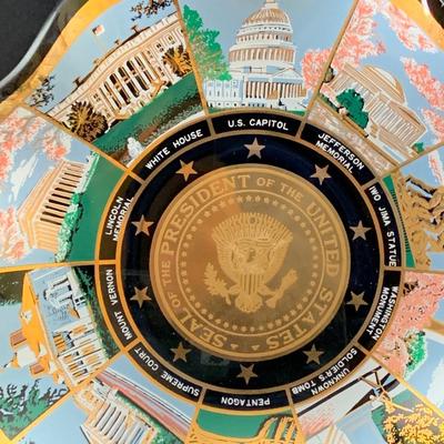Mid Century Presidential Seal Plate