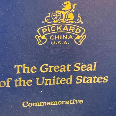 FIVE Pickard Great Seal of US Ltd Ed Plates Mint In Boxes