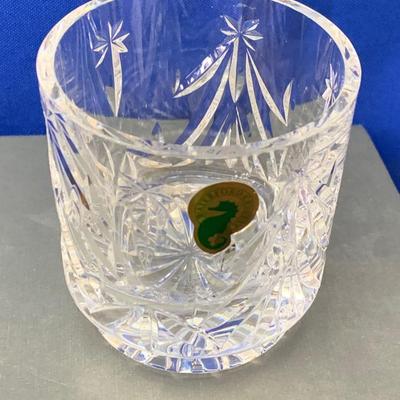 Waterford Crystal Signed Cocktail Glass In Box