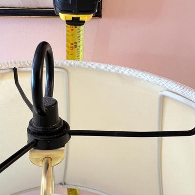 End Table Floor Lamp with Magazine Shelf