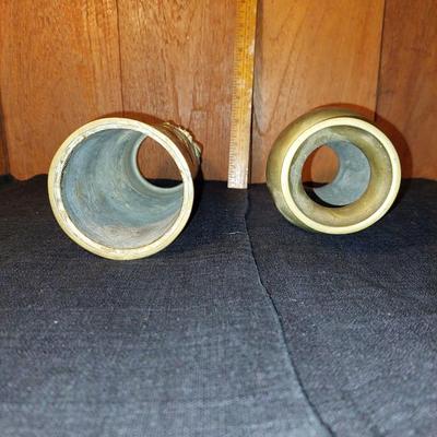Brass shell trench art