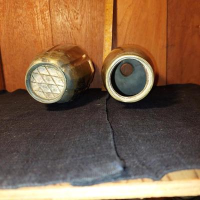 Brass vase trench art