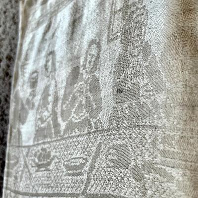 ANTIQUE Linen - Last Supper 77"x59"