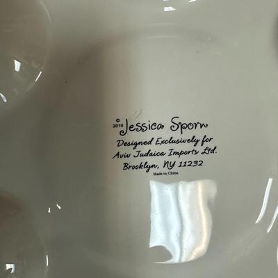 Jessica Sporn ceramic Passover tray