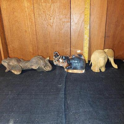 Elephant lot of 3