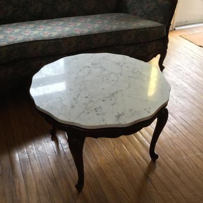 Marble Topped Coffee Table
