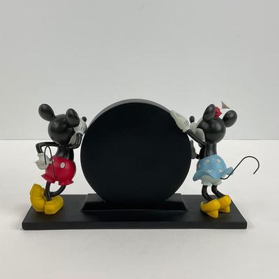 -34- CLOCK | Mickey Mouse & Minnie Mouse Deck Clock