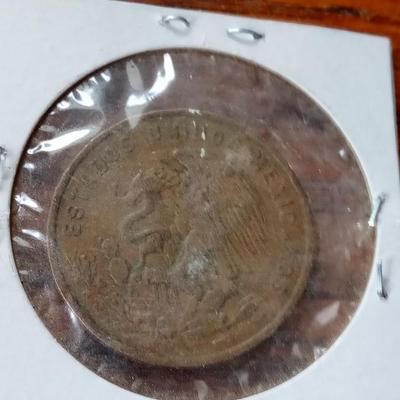 LOT 47 1969 MEXICAN COIN
