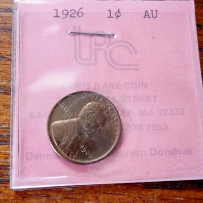 LOT 49 1926 LINCOLN PENNY