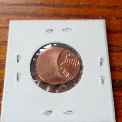 LOT 54 OFF CENTER LINCOLN CENT