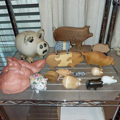 A pig lot
