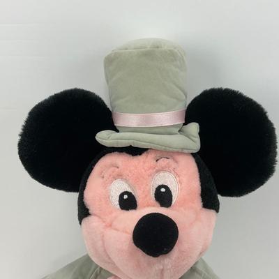 -39- TOY | Vintage Mickey In Gray Suit Stuffed Animal