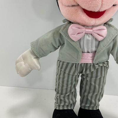 -39- TOY | Vintage Mickey In Gray Suit Stuffed Animal