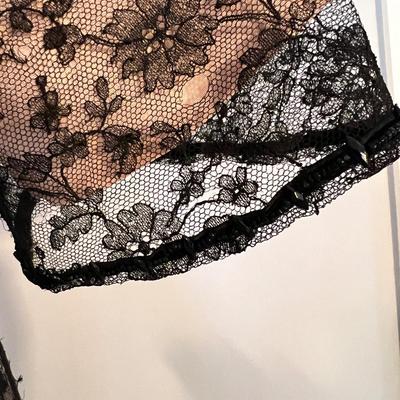 Stunning Beaded Lace Antique Dress