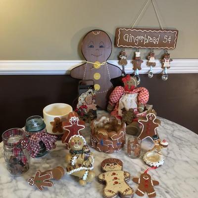 Gingerbread Decor Lot