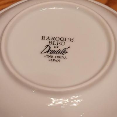 Baroque Bleu Daniele China Set