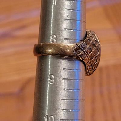 10k Gold & Black Onyx Men's Ring