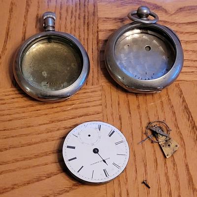 Antique Pocket Watch Cases and Pocket Watch