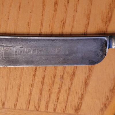 Antique Boker & Co. Straight Razor