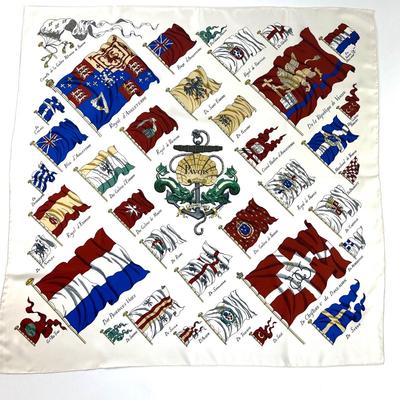127 Authentic HERMÃ‰S Carre 90 Silk Scarf Pavios by Philippe Ledoux 1964