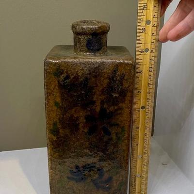 Middle eastern pottery bottle