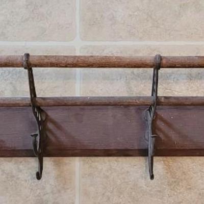 Antique Coat Hook Rack
