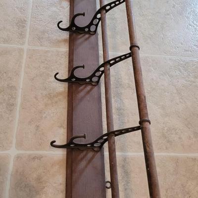 Antique Coat Hook Rack