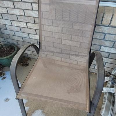 One Outdoor Chair