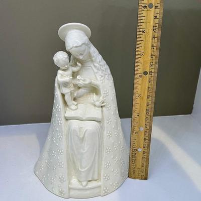 Ceramic Madonna and child