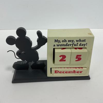 -59- COLLECTIBLE | Mickey Mouse Adjustable Date Holder & Mickey Frame
