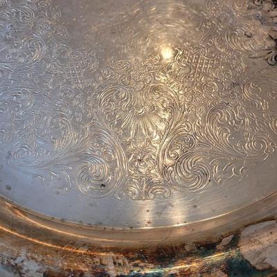 Vintage Silverplate Tray
