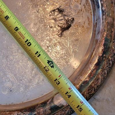 Vintage Silverplate Tray