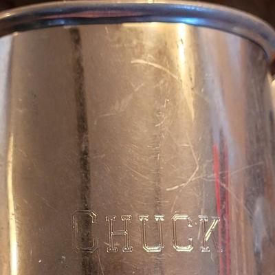 Monogrammed Beer Cups