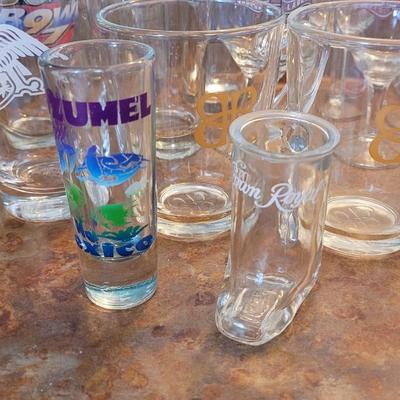 Large Lot of Beer Glasses