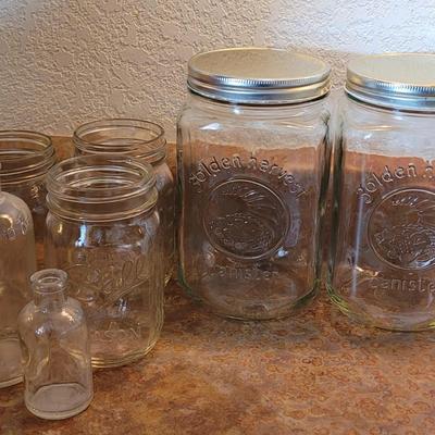 Glass Cannisters & Jars