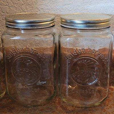 Glass Cannisters & Jars