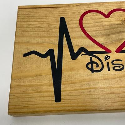 -63- COLLECTIBLE | Mickey & Disney Wood Signs