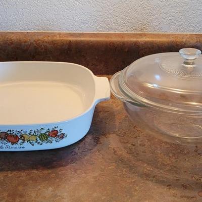 Pyrex and Corning Ware Dishes